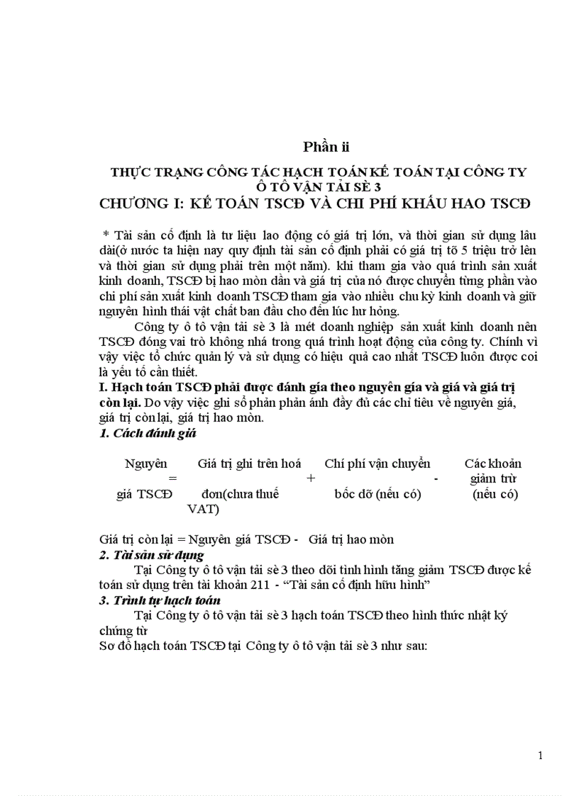 image for page Thực trạng công tác hạch toán kế toán tại công ty ô tô vận tải số 3
