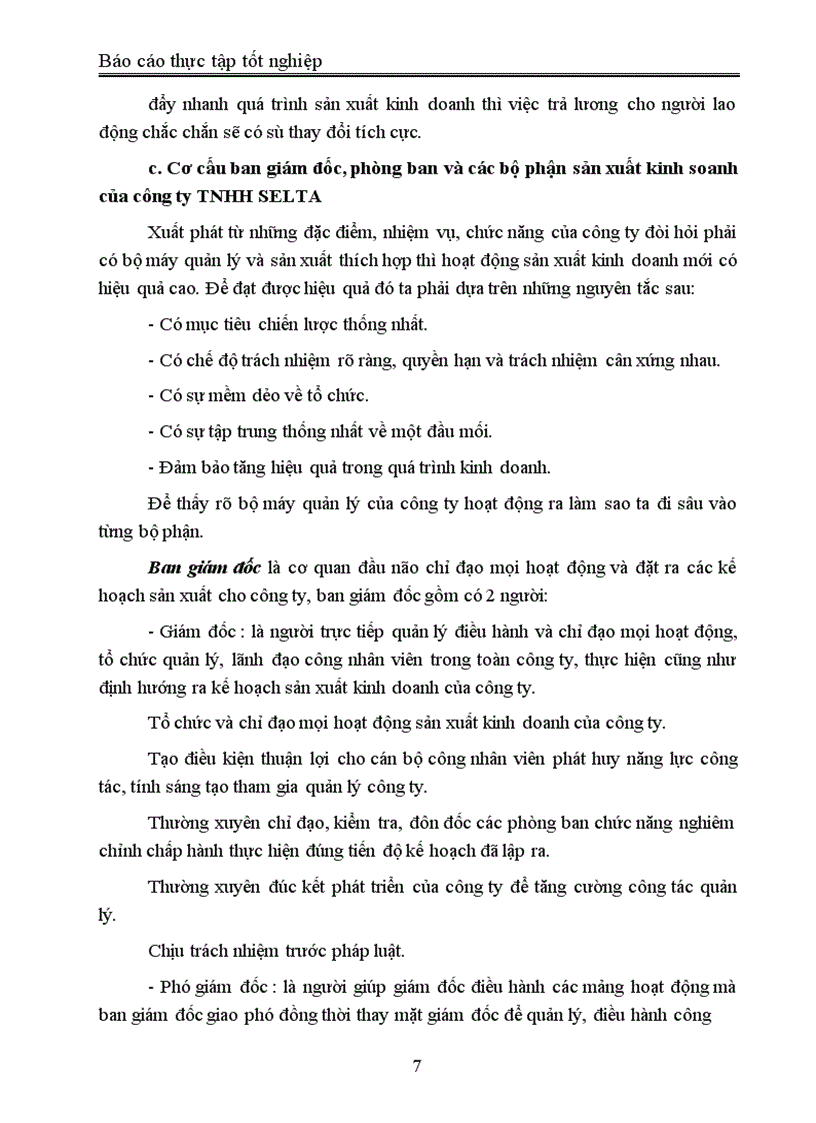 image for page Hoàn thiện công tác kế toán tại công ty TNHH Selta