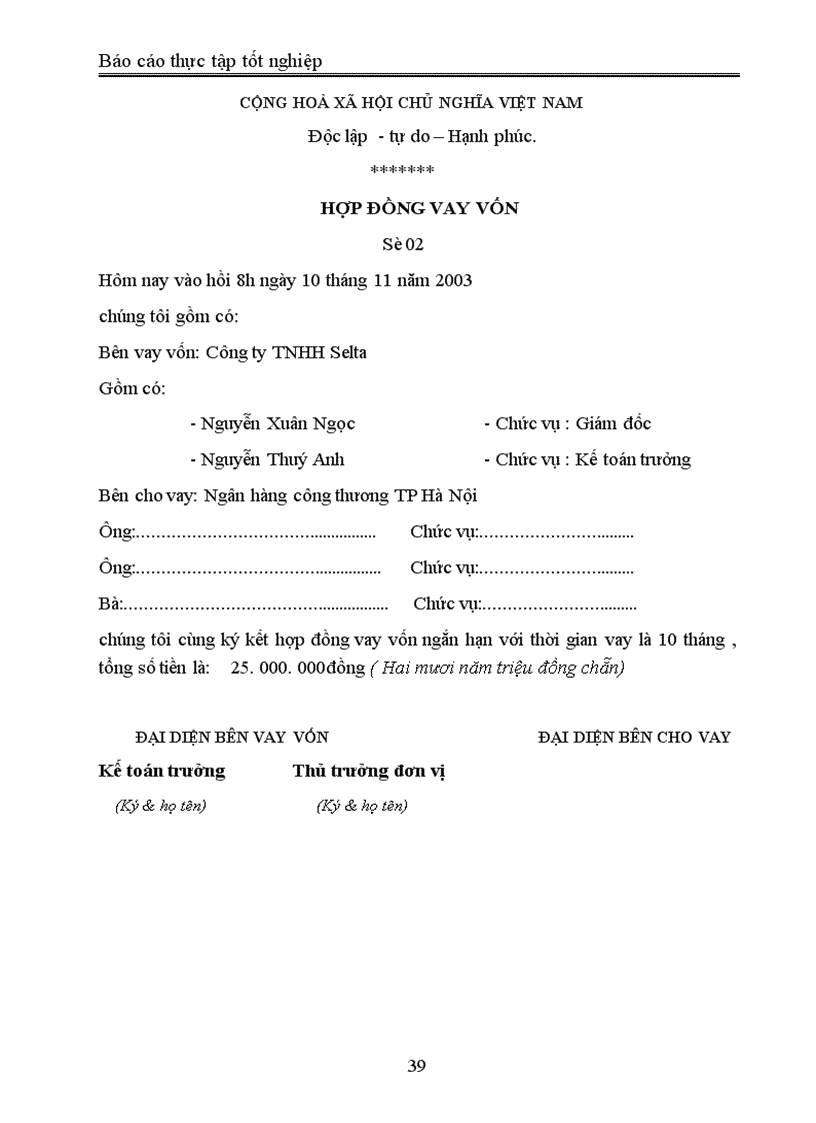 image for page Hoàn thiện công tác kế toán tại công ty TNHH Selta