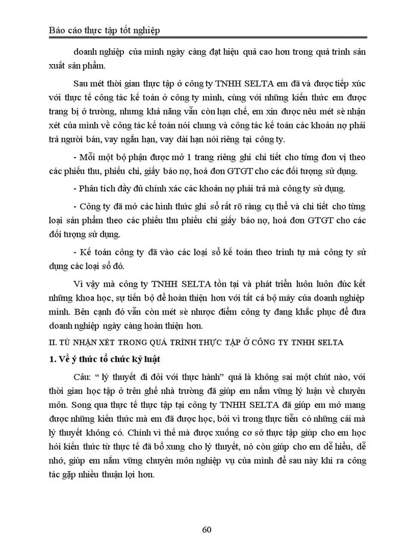 image for page Hoàn thiện công tác kế toán tại công ty TNHH Selta