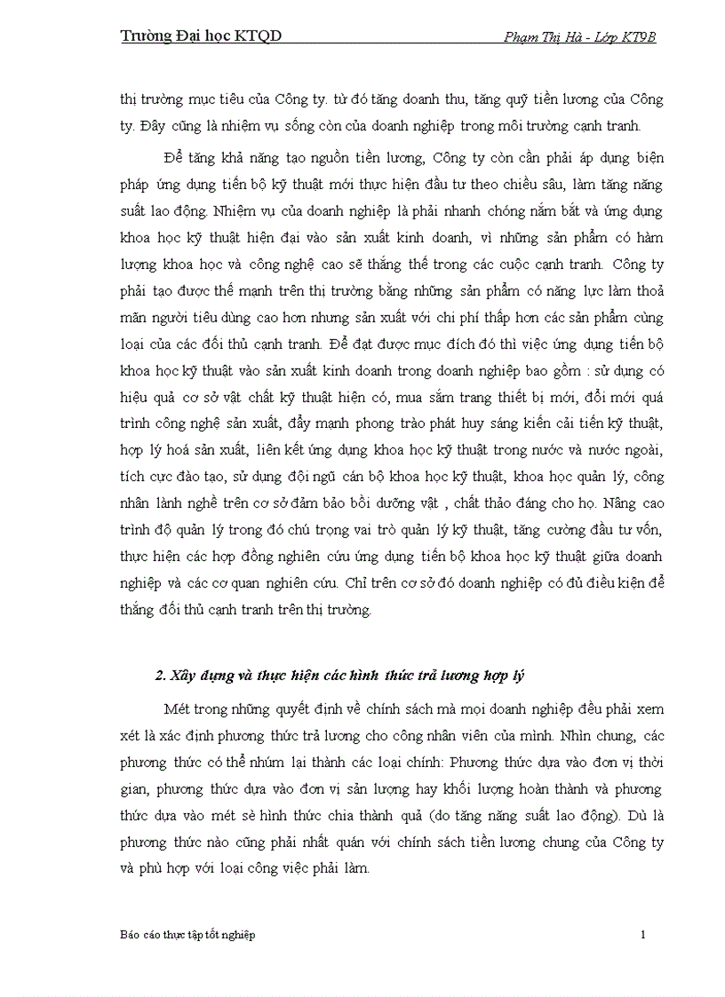 image for page Hoàn thiện hạch toán tiền lương với việc nâng cao hiệu quả sử dụng người lao động tại Công ty Viễn thông Hà Nội.