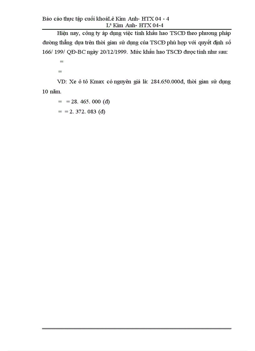 image for page Tình hình hạch toán kế toán của Công ty TNHH Nhà nước một thành viên Điện cơ Thống nhất.