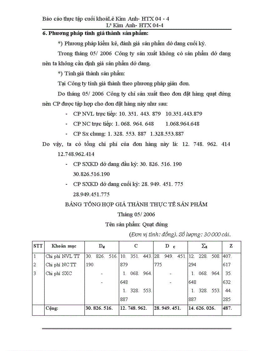 image for page Tình hình hạch toán kế toán của Công ty TNHH Nhà nước một thành viên Điện cơ Thống nhất.