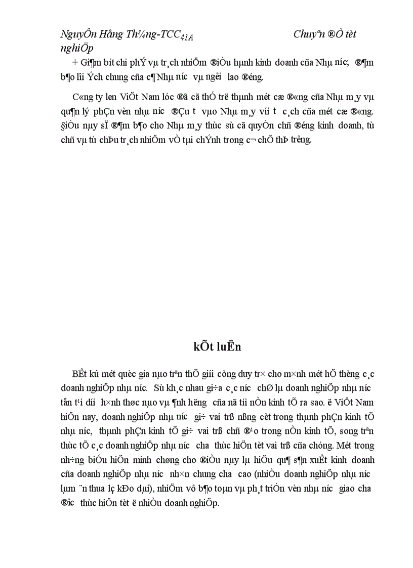 image for page Quản lý vốn nhà nước tại doanh nghiệp nhà nước - Nghiên cứu vận dụng tại Nhà máy len Hà Đông