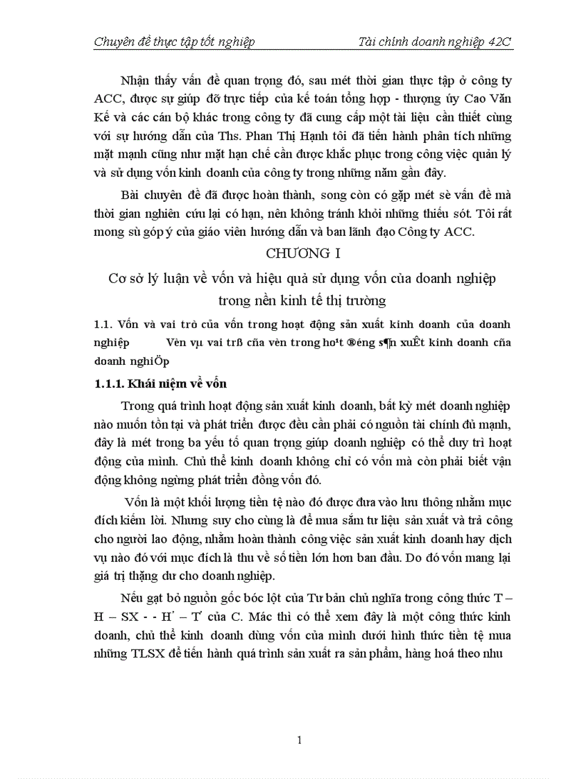 image for page Thực trạng sử dụng vốn tại công ty xây dựng công trình hàng không ACC