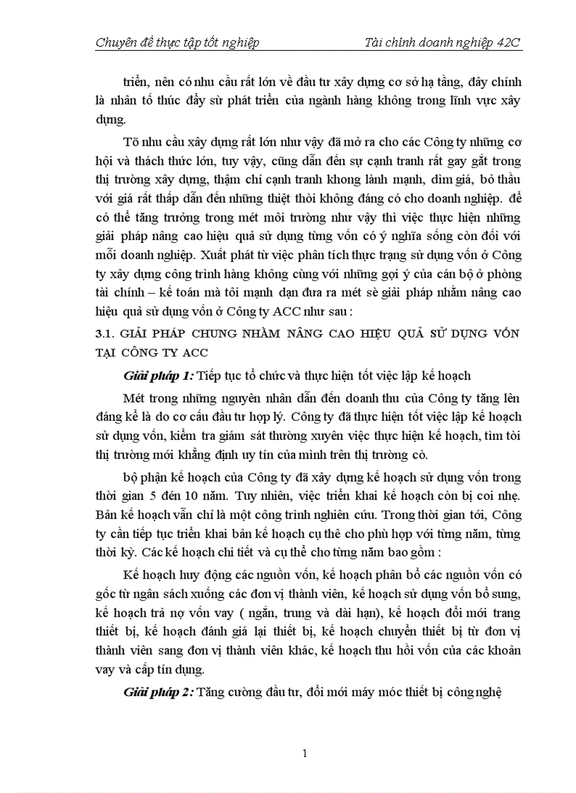 image for page Thực trạng sử dụng vốn tại công ty xây dựng công trình hàng không ACC