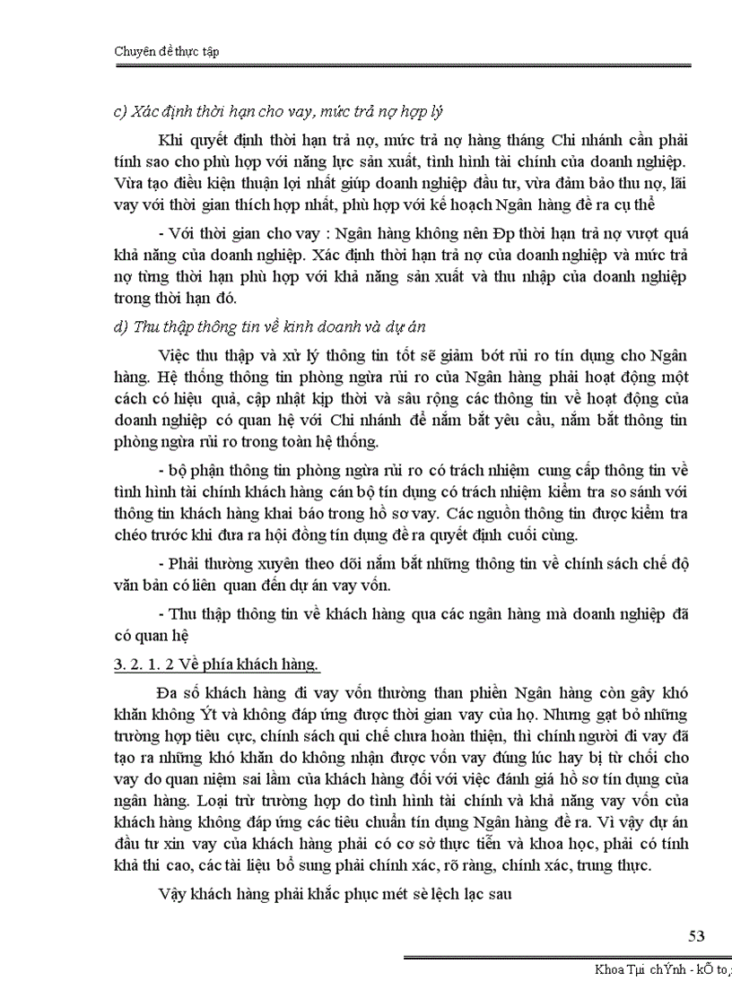 image for page Đánh giá rủi ro trước khi cho vay đầu tư phát triển tại Chi nhánh ngân hàng Đầu tư và Phát triển Yên Bái