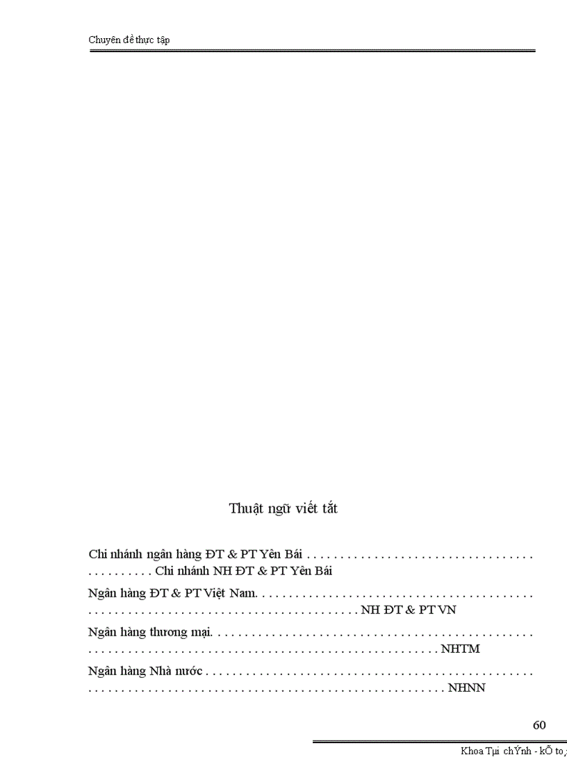 image for page Đánh giá rủi ro trước khi cho vay đầu tư phát triển tại Chi nhánh ngân hàng Đầu tư và Phát triển Yên Bái