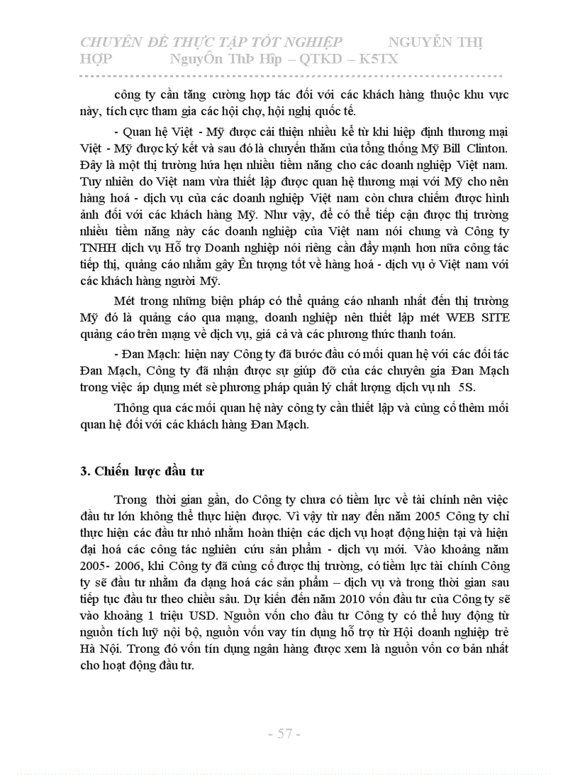 image for page Một số giải pháp góp phần xây dựng chiến lược kinh doanh tại Công ty trách nhiệm hữu hạn Dịch vụ Hỗ trợ Doanh nghiệp