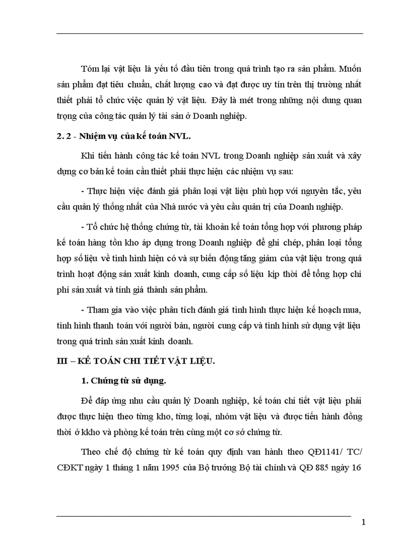 image for page Thực trạng công tác kế toán nguyên vật liệu ở công ty xây dựng Hợp Nhất