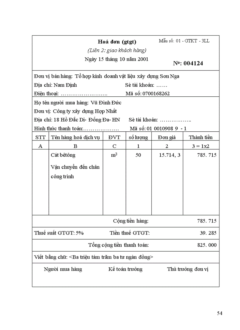 image for page Thực trạng công tác kế toán nguyên vật liệu ở công ty xây dựng Hợp Nhất