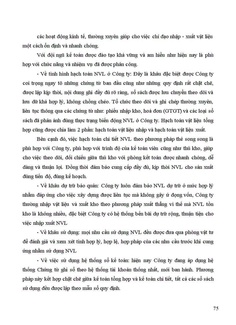 image for page Thực trạng công tác kế toán nguyên vật liệu ở công ty xây dựng Hợp Nhất