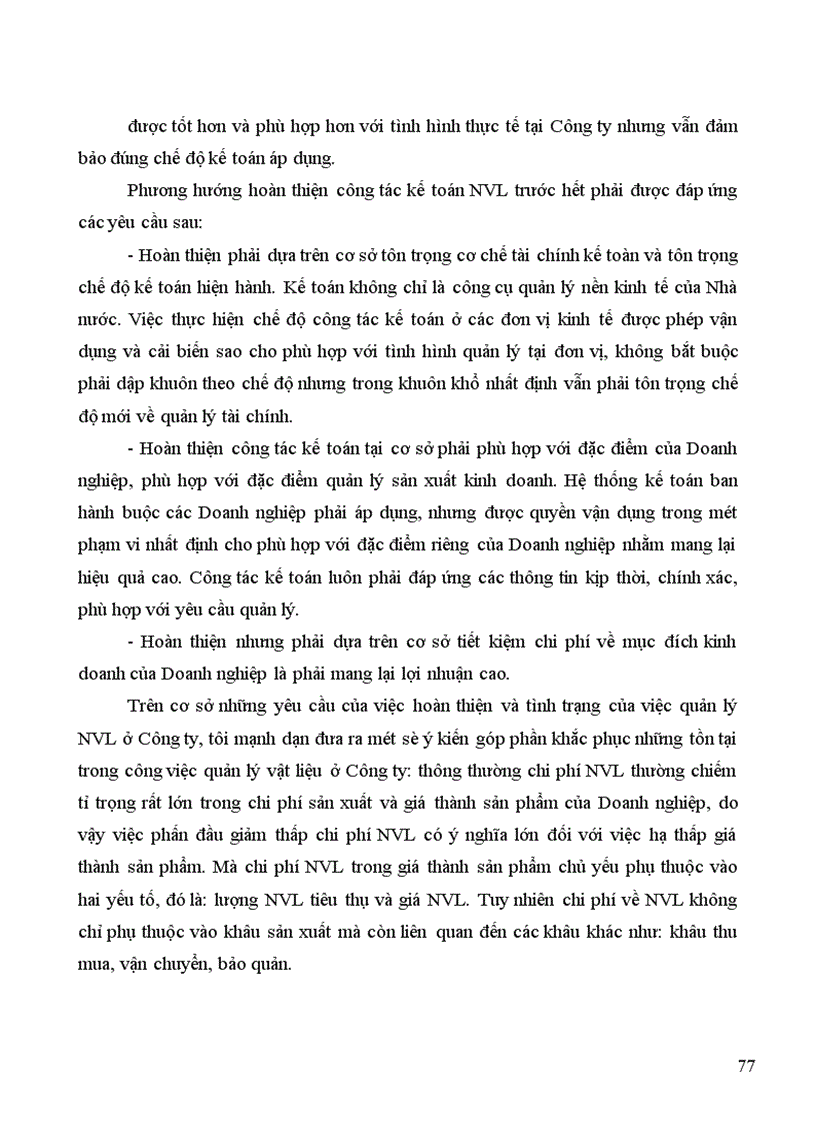 image for page Thực trạng công tác kế toán nguyên vật liệu ở công ty xây dựng Hợp Nhất