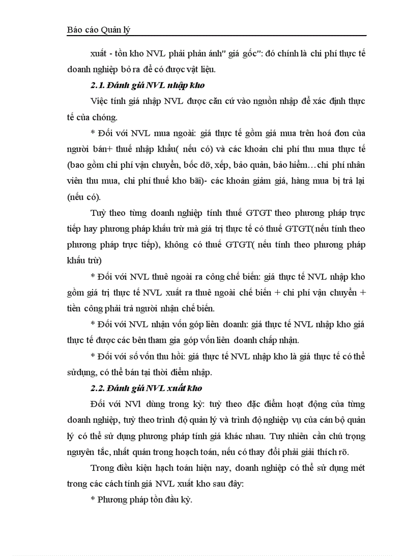 image for page Quản lý chi phí nguyên vật liệu tại công ty khoáng sản và thương mại Hà Tĩnh