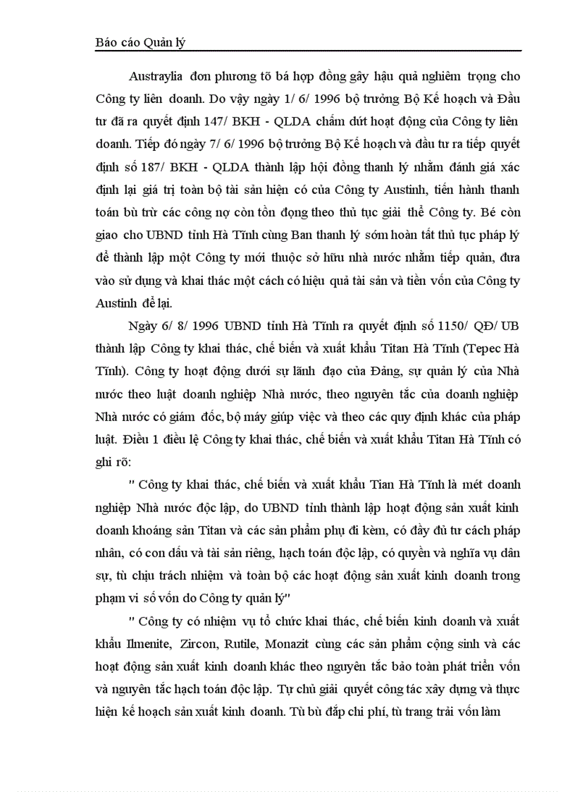 image for page Quản lý chi phí nguyên vật liệu tại công ty khoáng sản và thương mại Hà Tĩnh