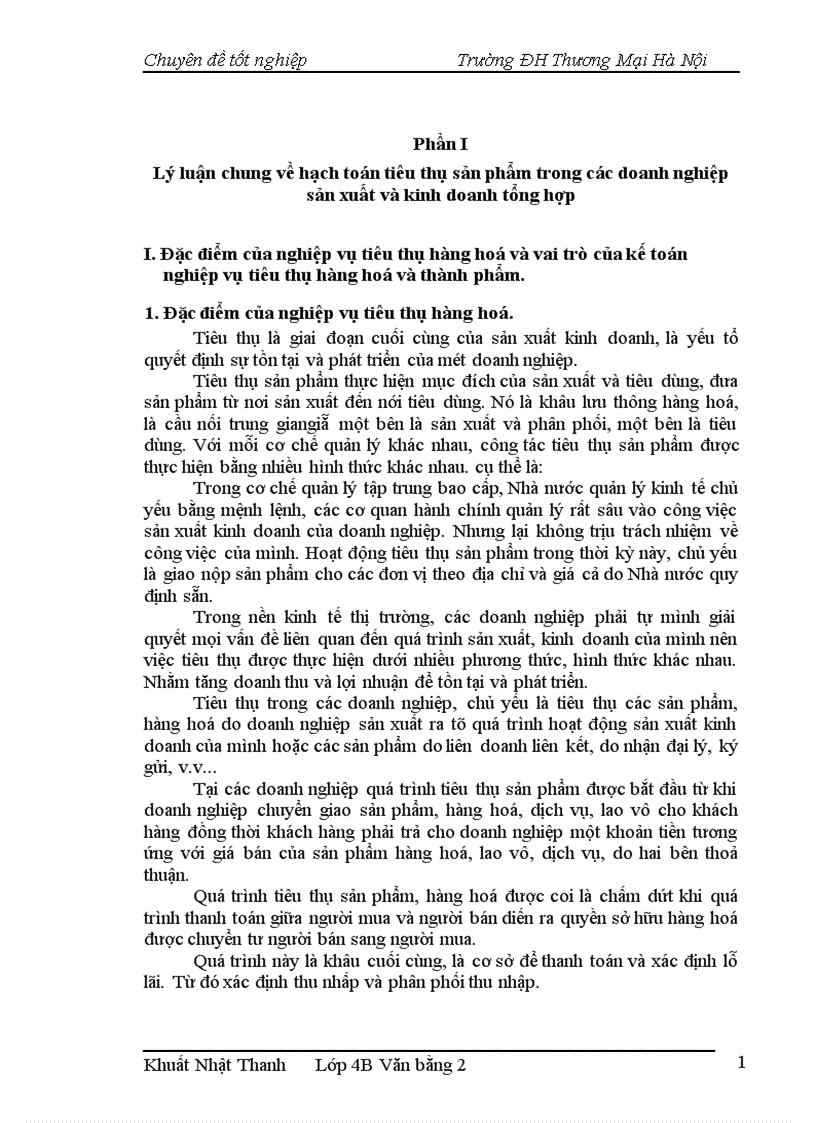 image for page Hoàn thiện kế toán nghiệp vụ tiêu thụ hàng hoá và thành phẩm tại công ty trách nhiệm hữu hạn Sao Thuỷ Tinh