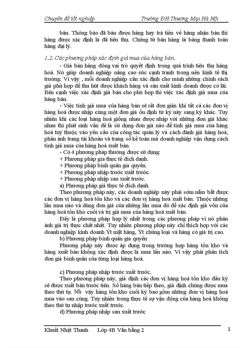 image for page Hoàn thiện kế toán nghiệp vụ tiêu thụ hàng hoá và thành phẩm tại công ty trách nhiệm hữu hạn Sao Thuỷ Tinh