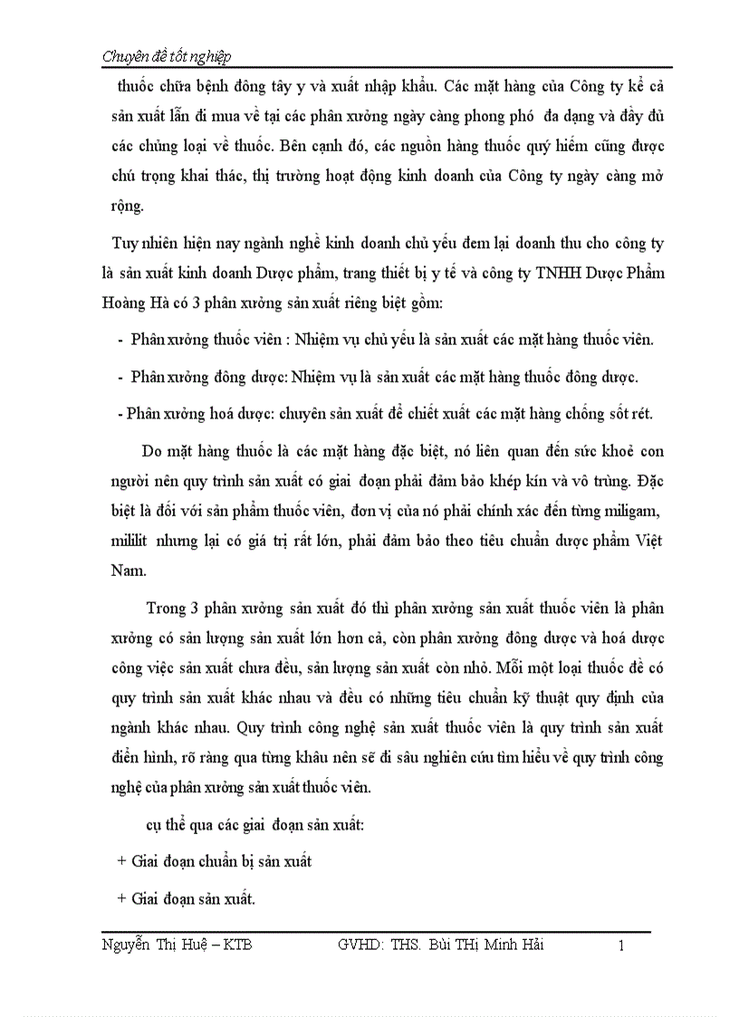 image for page Hoàn Thiện kế toán tập hợp chi phí sản xuất và tính giá thành sản phẩm tại Công ty trách nhiệm hữu hạn Dược Phẩm Hoàng Hà