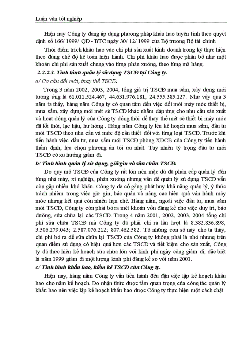 image for page Giải pháp nâng cao hiệu quả sử dụng tài sản cố định tại Công ty Cao su Sao Vàng Hà Nội