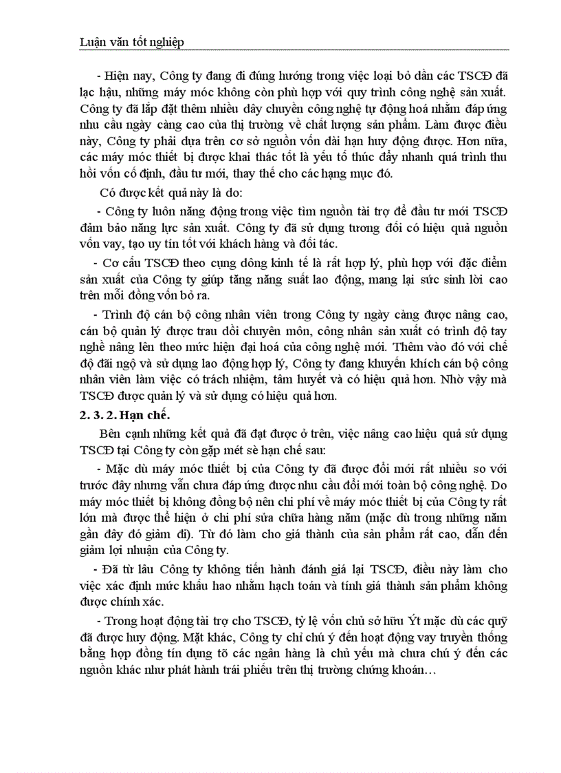 image for page Giải pháp nâng cao hiệu quả sử dụng tài sản cố định tại Công ty Cao su Sao Vàng Hà Nội