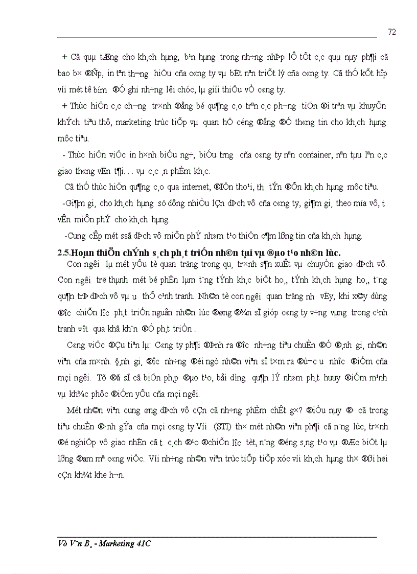 image for page Một số giải pháp nhằm hoàn thiện các công cụ marketing – mix ở công ty trách nhiệm hữu hạn quốc tế Song Thanh ( STI )