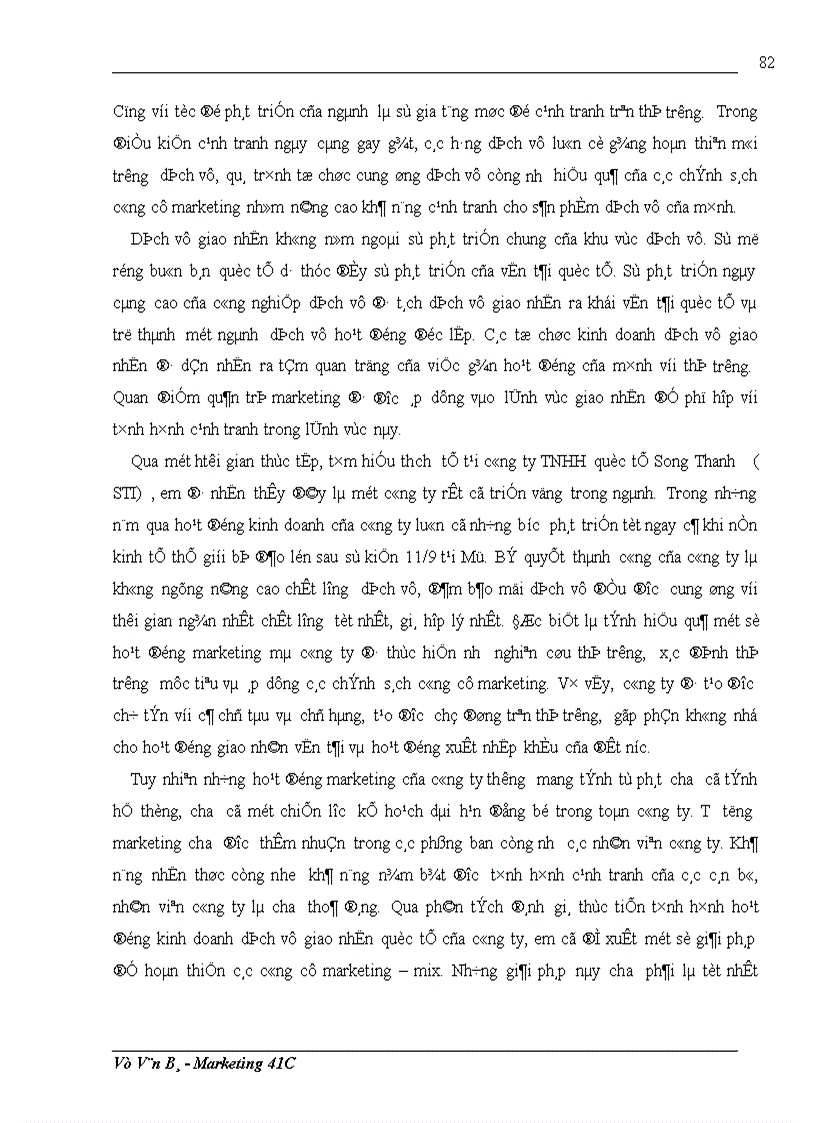 image for page Một số giải pháp nhằm hoàn thiện các công cụ marketing – mix ở công ty trách nhiệm hữu hạn quốc tế Song Thanh ( STI )
