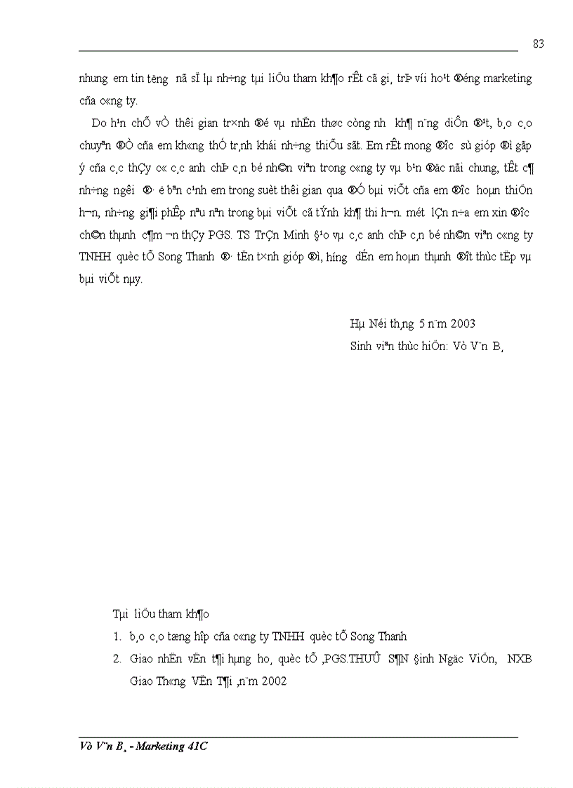 image for page Một số giải pháp nhằm hoàn thiện các công cụ marketing – mix ở công ty trách nhiệm hữu hạn quốc tế Song Thanh ( STI )