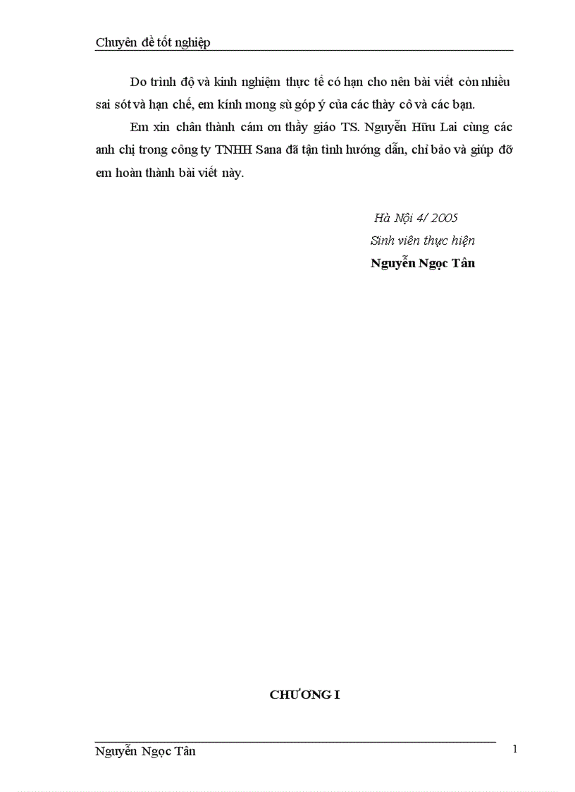 image for page Hoàn thiện giải pháp marketing hỗn hợp nhằm phát triển thị trường nước khoáng của công ty trách nhiệm hữu hạn Sana