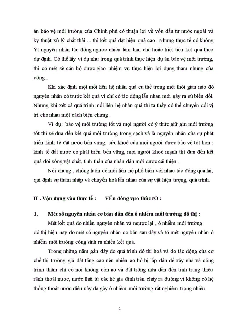 image for page Cặp phạm trù nguyên nhân kết quả và mối quan hệ biện chứng giữa nguyên nhân và kết quả