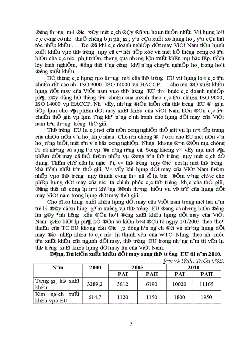 image for page Giải pháp đẩy mạnh xuất khẩu hàng dệt may vào thị trường EU