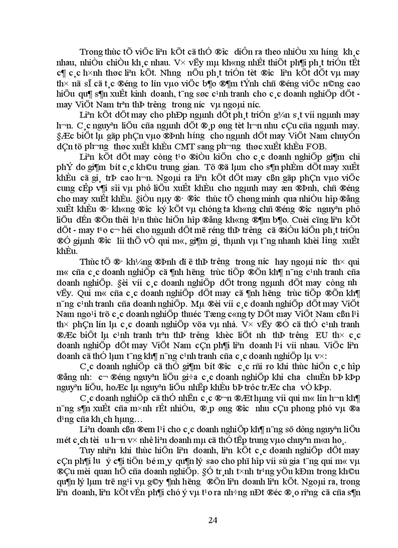 image for page Giải pháp đẩy mạnh xuất khẩu hàng dệt may vào thị trường EU