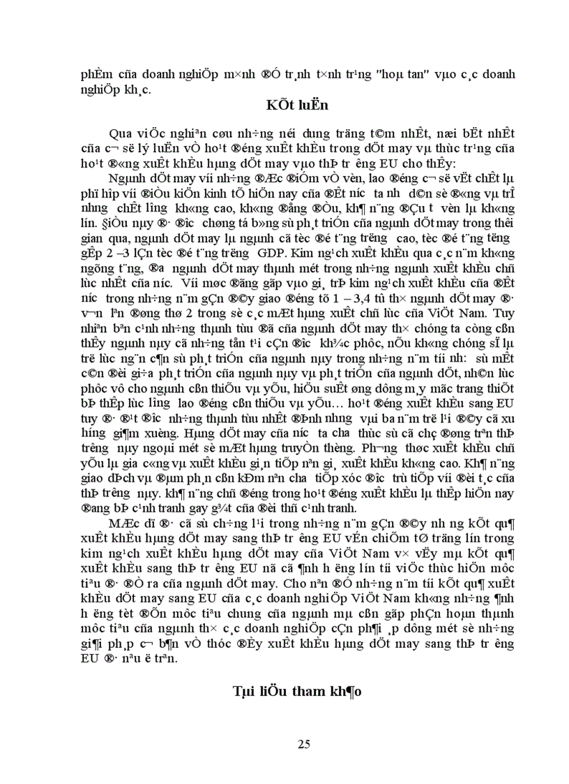 image for page Giải pháp đẩy mạnh xuất khẩu hàng dệt may vào thị trường EU