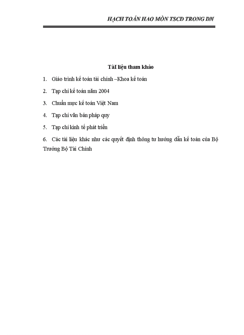 image for page Chế độ hạch toán hao mòn và khấu hao TSCĐ