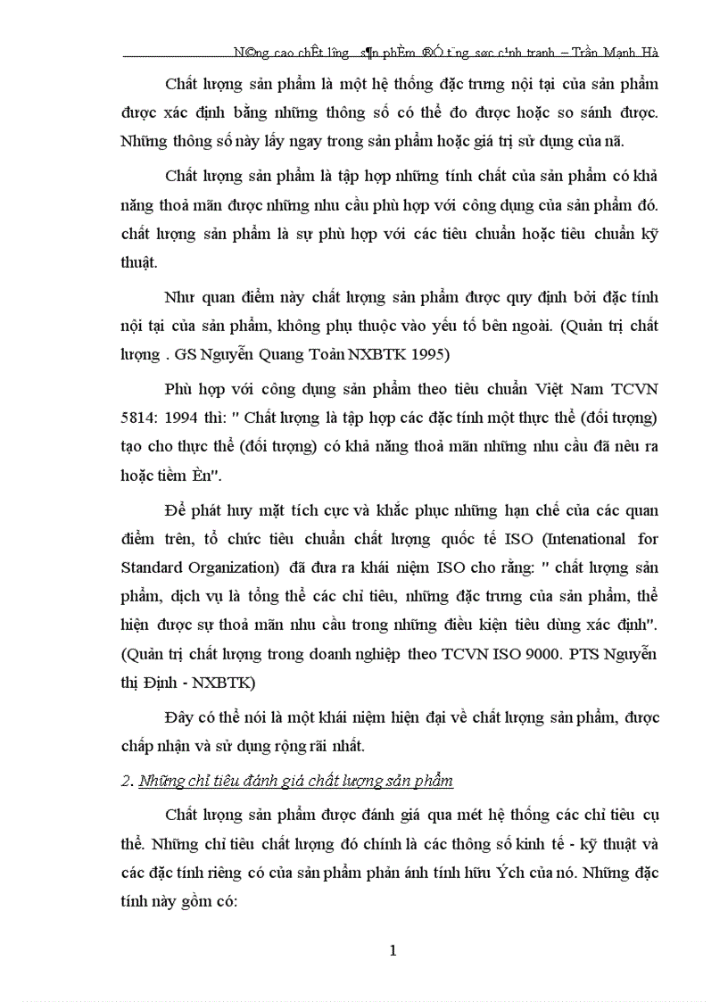 image for page Nâng cao chất lượng sản phẩm để tăng sức cạnh tranh –