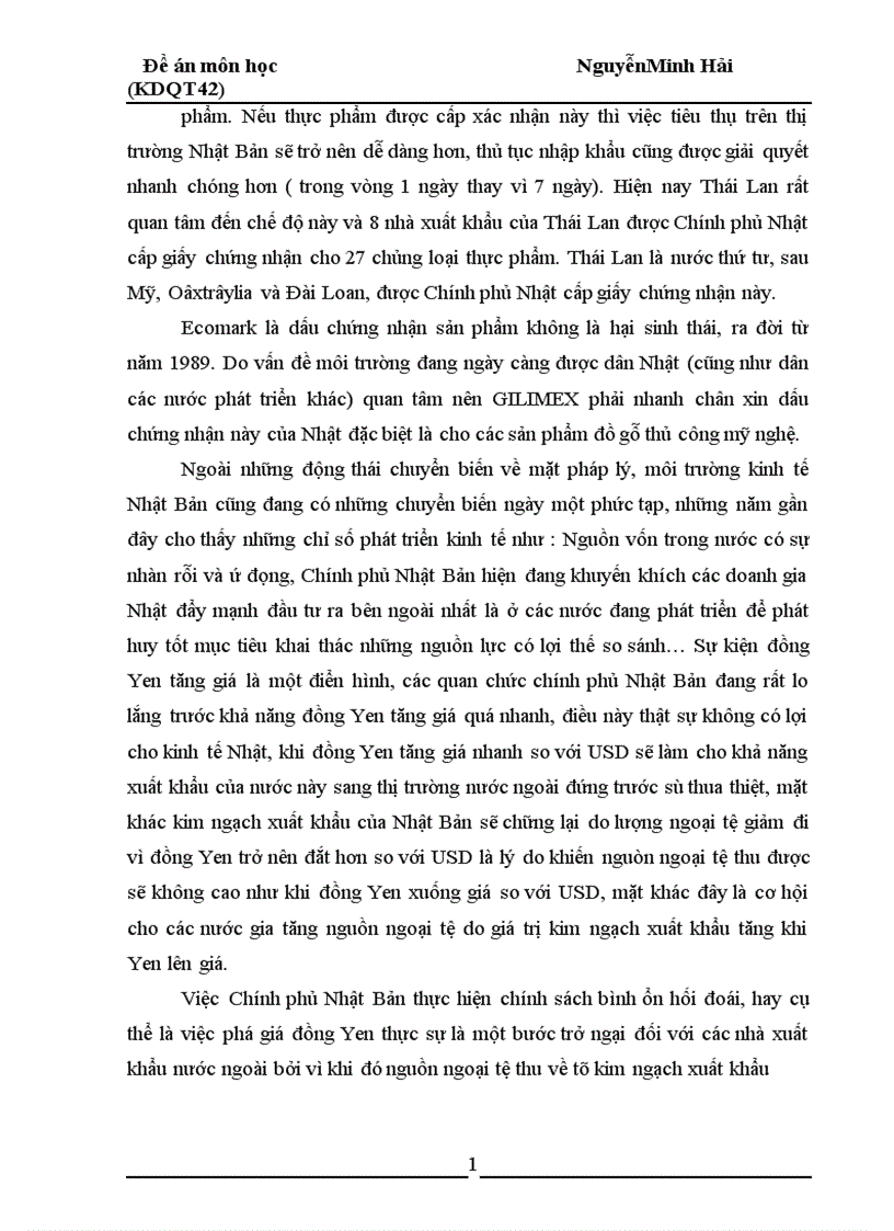 image for page Phân tích môi trường kinh tế Nhật Bản tác động đến quyết định thâm nhập thị trường Nhật Bản của GILIMEX