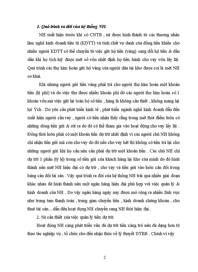 image for page Quản lý tiền đầu tư của ngân hàng Việt Nam.