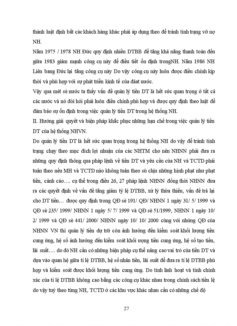 image for page Quản lý tiền đầu tư của ngân hàng Việt Nam.