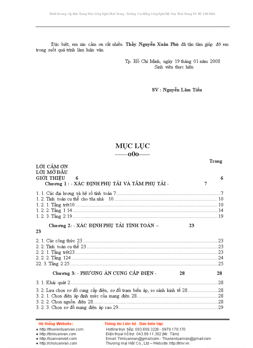 image for page Thiết kế cung cấp điện Trung Tâm Công Nghệ Thời Trang trường Cao Đẳng Công Nghệ Dệt May Thời Trang TP.Hồ Chí Minh