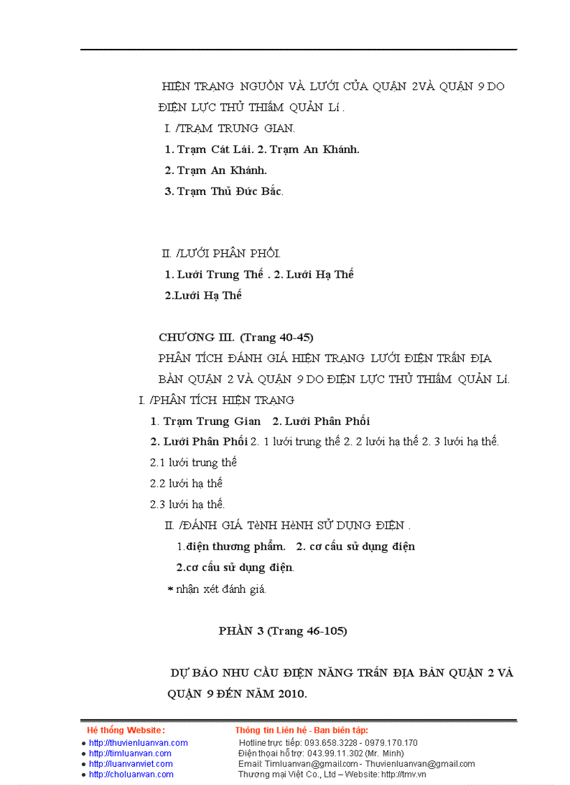 image for page Thiết kế quy hoạch cung cấp điện cho Quận 2 và Quận 9