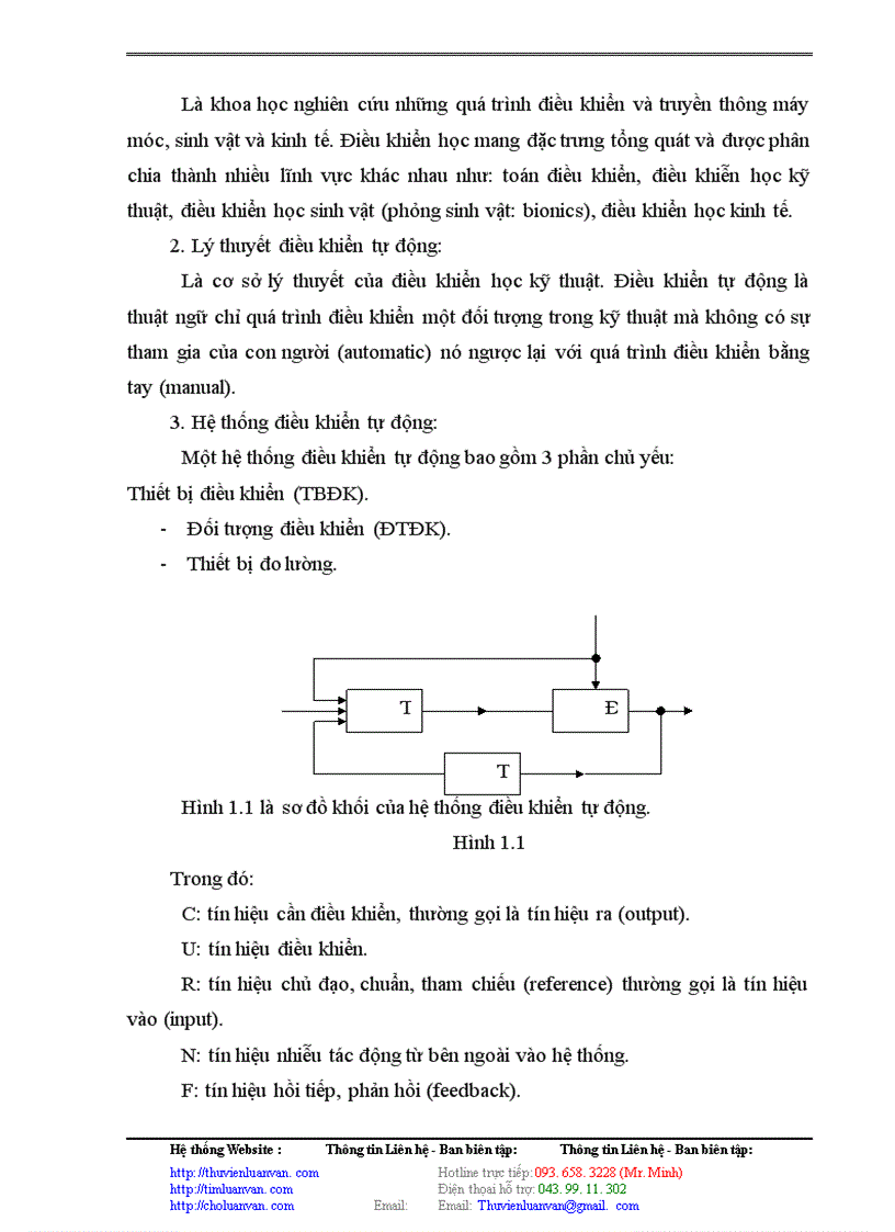 Khảo sát ứng dụng MATLAB trong điều khiển tự động