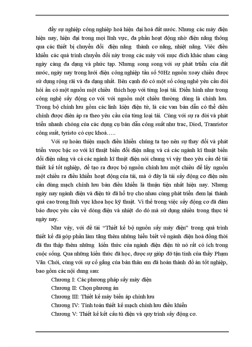 image for page Thiết kế bộ nguồn sấy máy điện