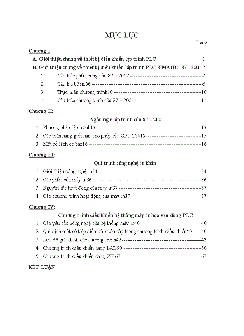 image for page Thiết bị điều khiển lập trình PLC