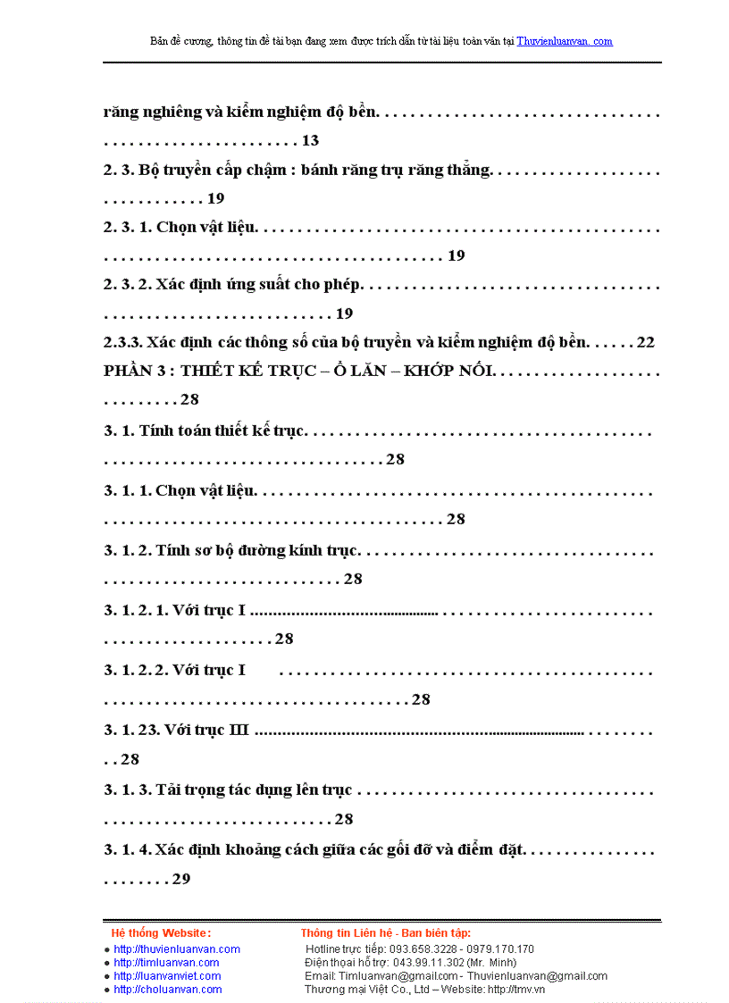 image for page Chi Tiết Máy Thiết kế hệ dẫn động băng tải