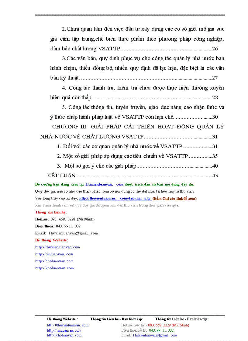 image for page Quản lý nhà nước về chất lượng vệ sinh an toàn thực phẩm( VSATTP)