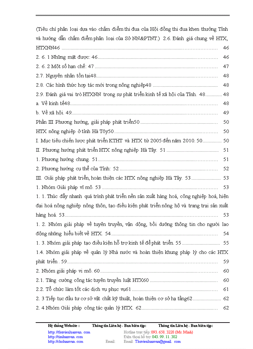 image for page Một số giải pháp phát triển hợp tác xã nông nghiệp ở tỉnh Hà tây