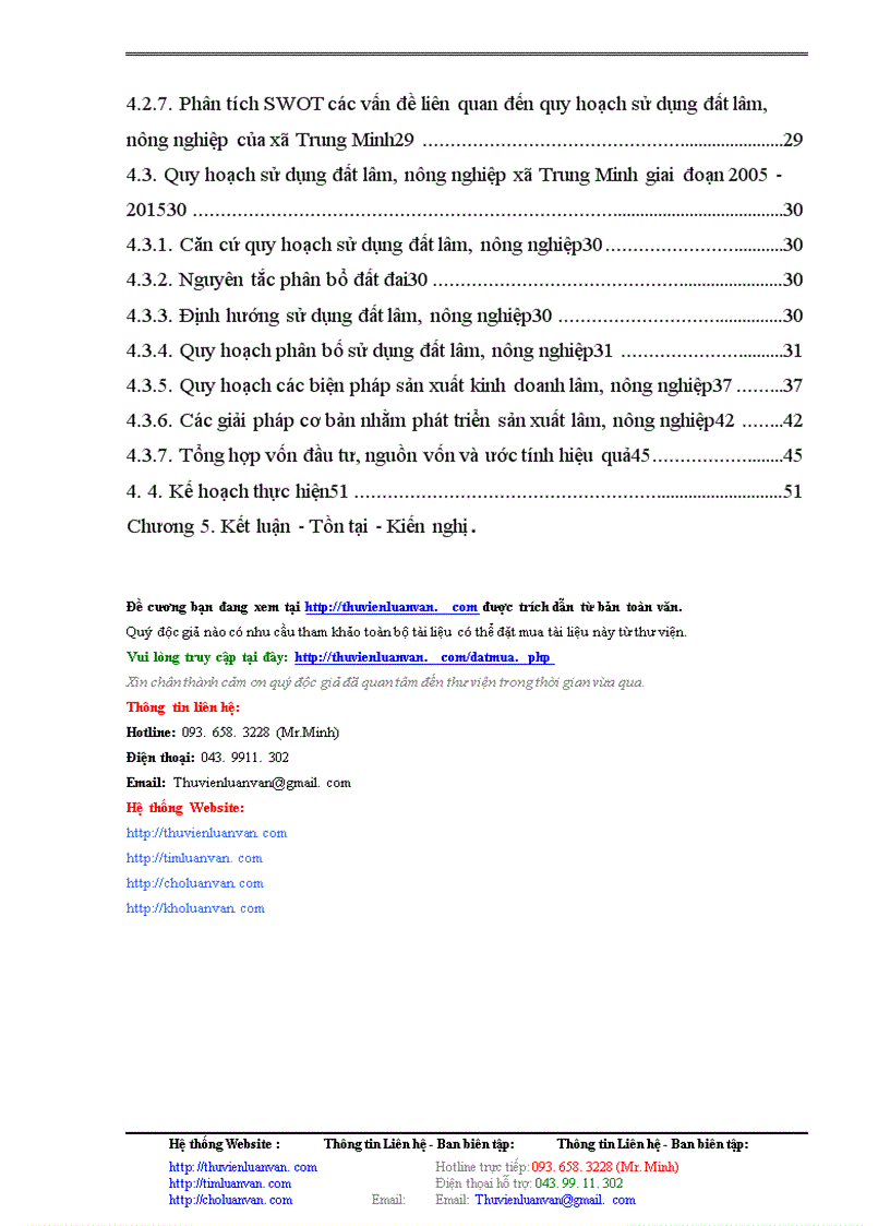 image for page Quy hoạch sử dụng đất lâm, nông nghiệp cho xã Trung Minh, huyện Kỳ Sơn, tỉnh Hoà Bình