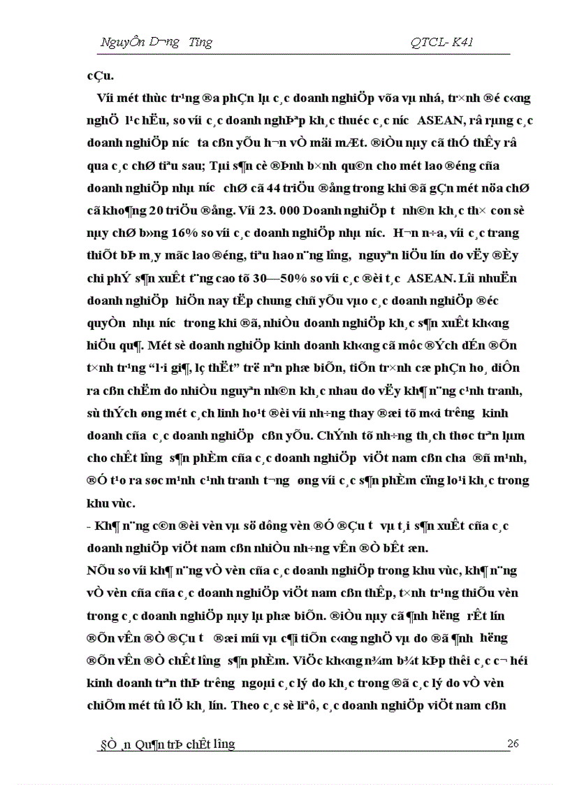 image for page Một số giải pháp nâng cao chất lượng sản phẩm trong hội nhập kinh tế khu vực và thế giới