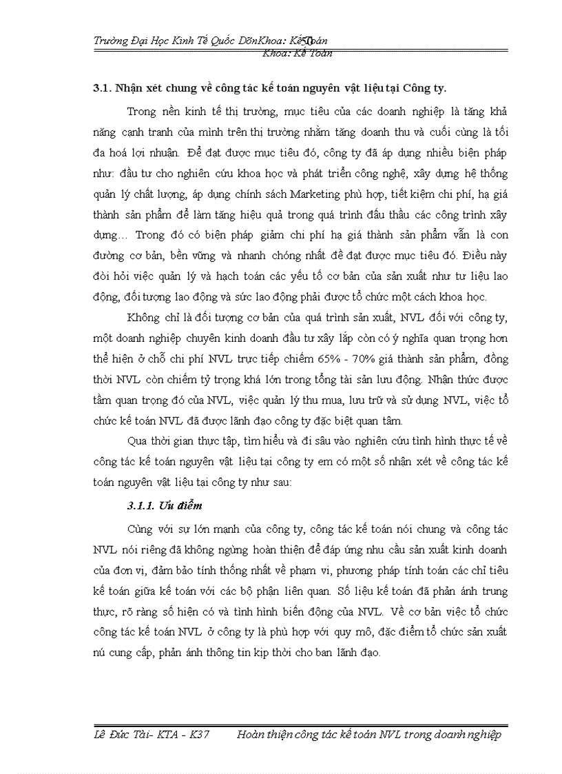 image for page Hoàn thiện công tác kế toán nguyên vật liệu tại Công Ty Cổ Phần Thương Mại và Kỹ Thuật Đông A