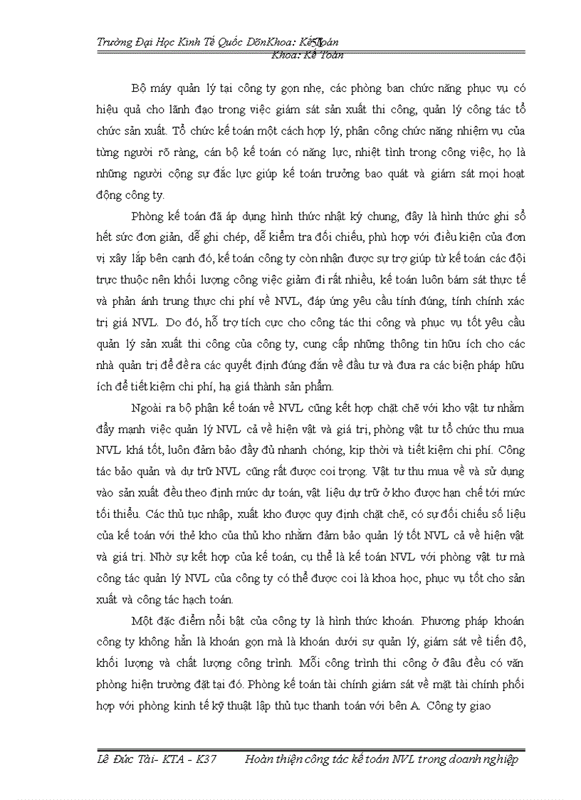 image for page Hoàn thiện công tác kế toán nguyên vật liệu tại Công Ty Cổ Phần Thương Mại và Kỹ Thuật Đông A