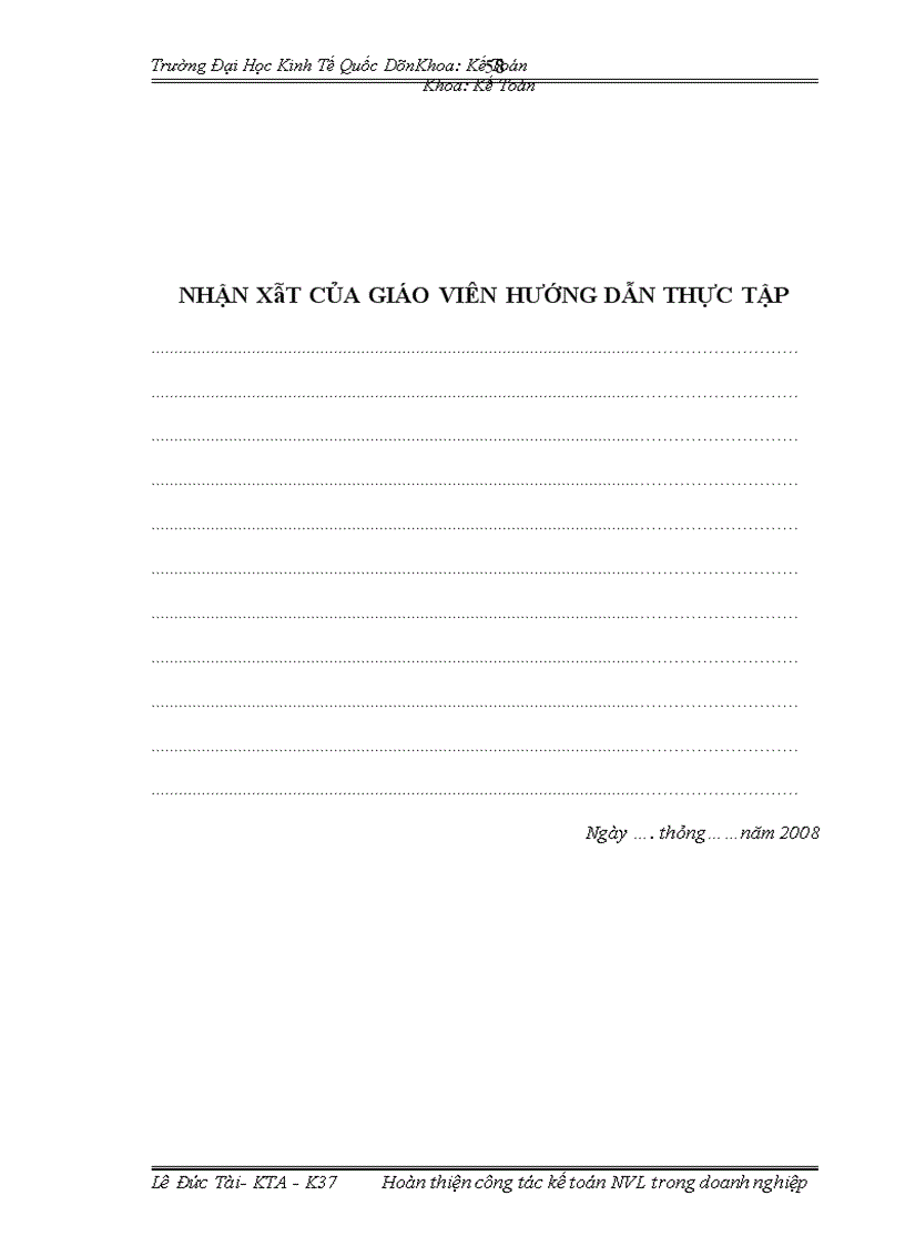 image for page Hoàn thiện công tác kế toán nguyên vật liệu tại Công Ty Cổ Phần Thương Mại và Kỹ Thuật Đông A